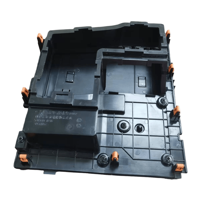 Push-To-Open-Spritzgussform für die Mittelkonsole