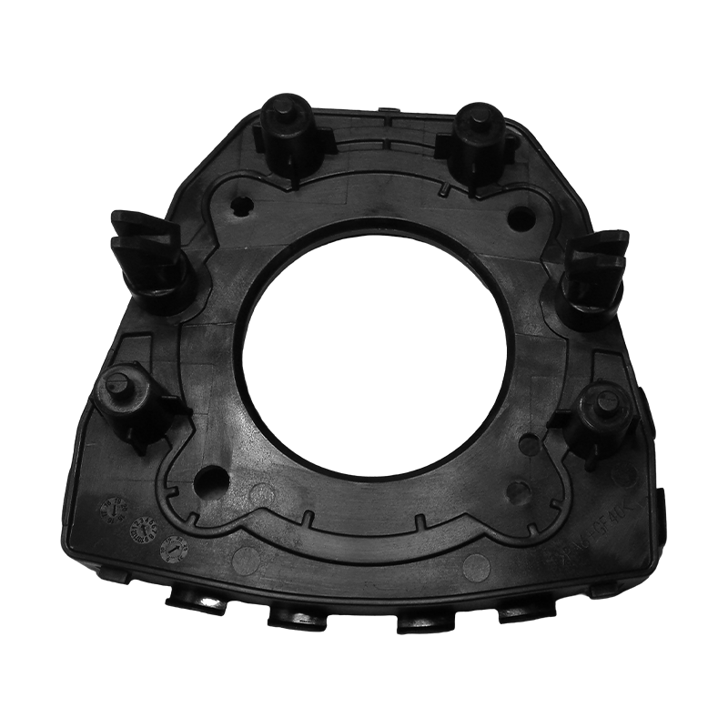 Spritzgussform für die Montage und Halterung von Kunststoff-Airbags im Automobilbereich