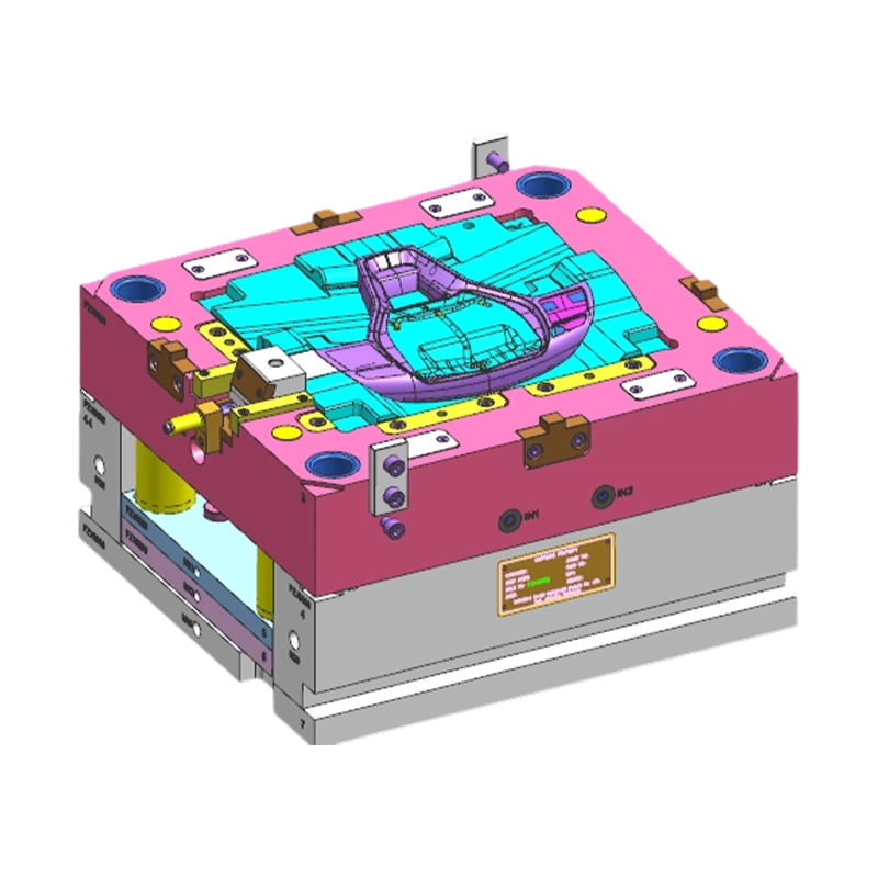 Spritzgussform für die Verkleidungsabdeckung des Lenkrads