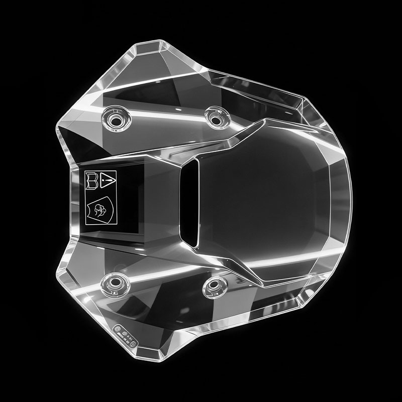 Motorradrechte Spritzgussform für die Windschutzscheibe