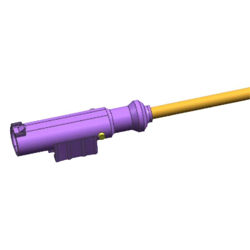 Spritzgussform für Raddrehzahlsensor-Kabelbaum
