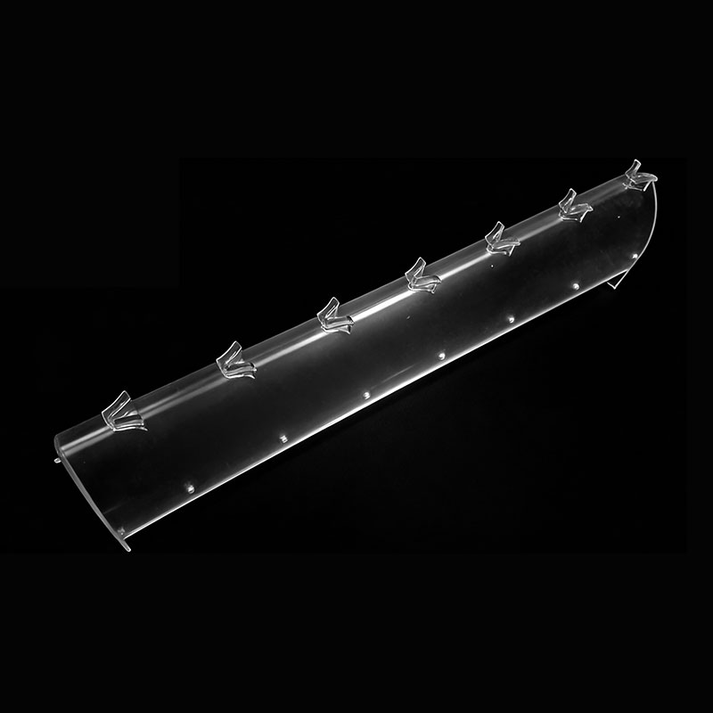 Spritzgussform für transparente dekorative Teile