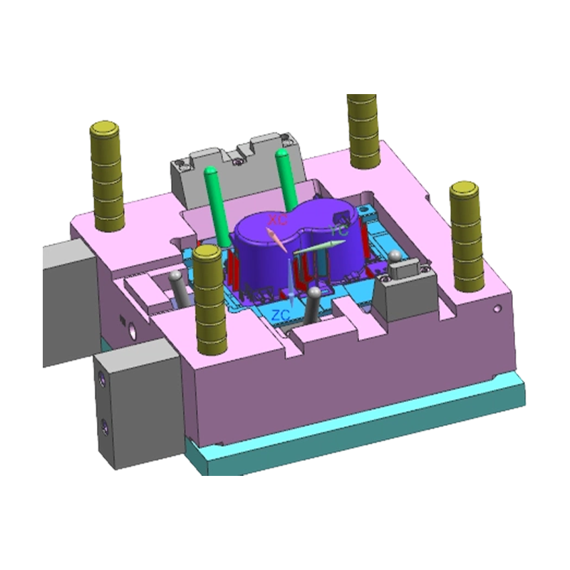 Spritzgussform für Rollladenbecherhalter