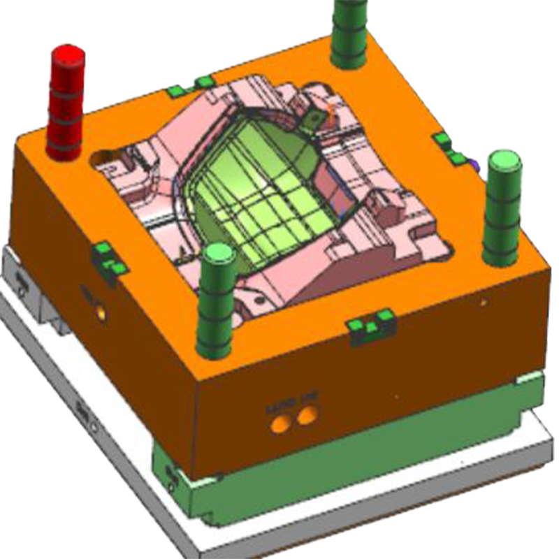 Zweifarbige Spritzgussteile Spritzgussteile