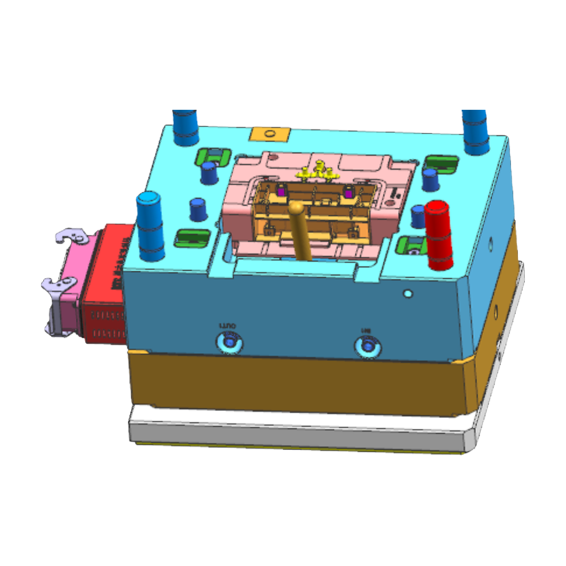Spritzgussteile für druckerbetriebene Rollenhalter