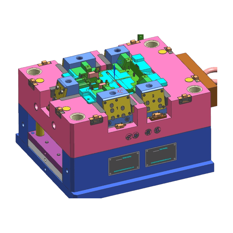 Spritzgussform für Schalthalterungen