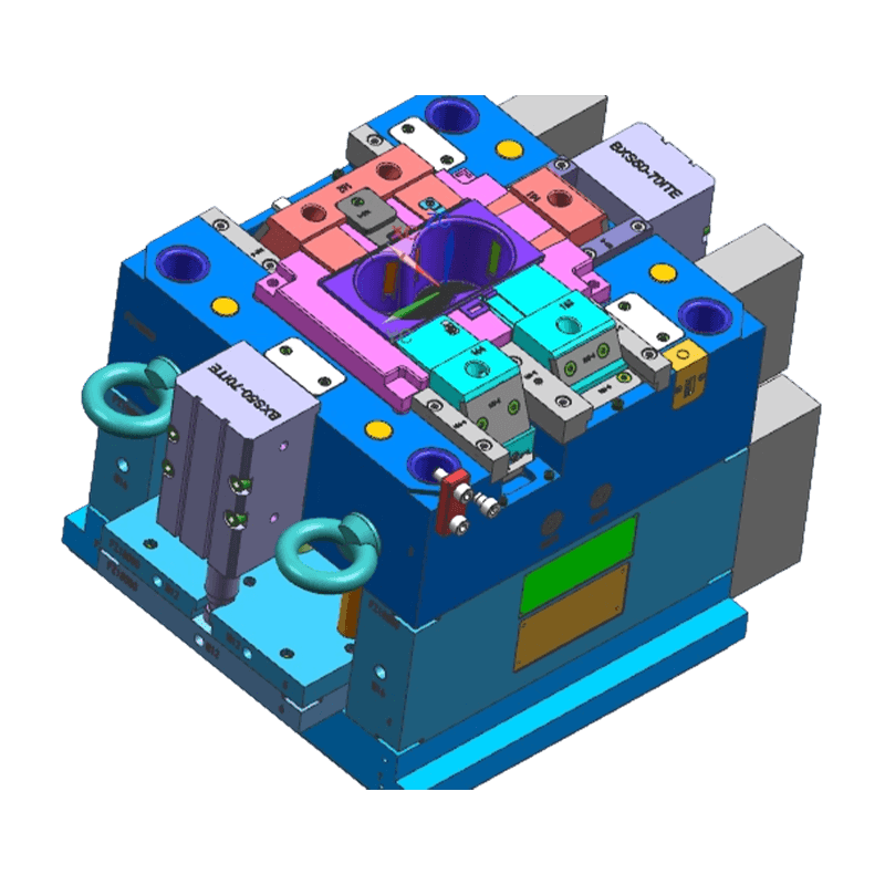 Spritzgussform für Rollladenbecherhalter
