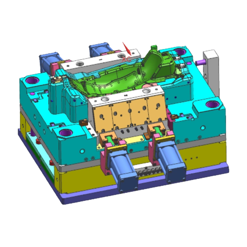 Spritzgussform für hinteren Kotflügel eines Motorrads