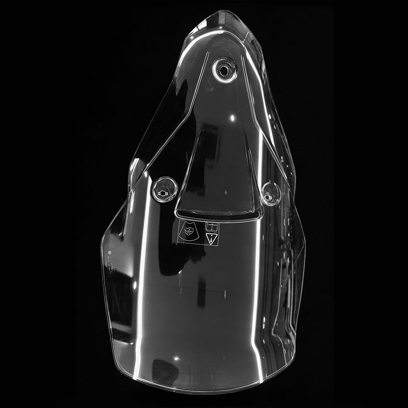 Transparente Spritzgussform für Motorräder