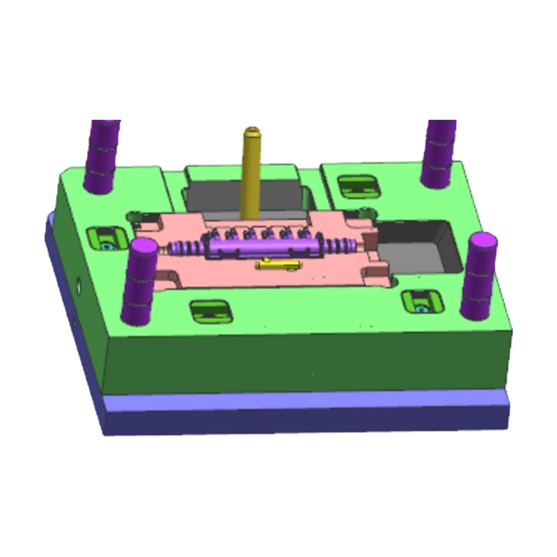 Kunststoff-Mehrrohrverbinder-Spritzgussteile