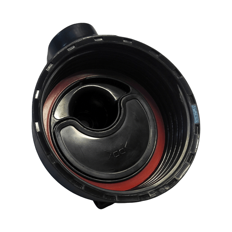 Vakuumversiegelter Getränkedeckel Spritzgussteil