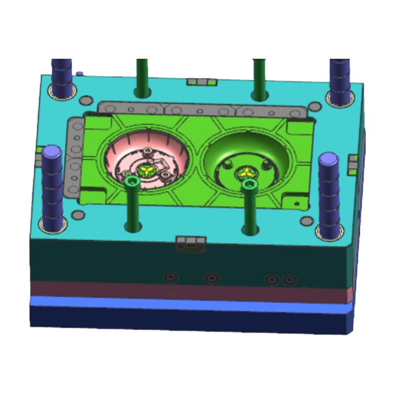 Spritzgussteil für den Boden des Warmwasserbereiters