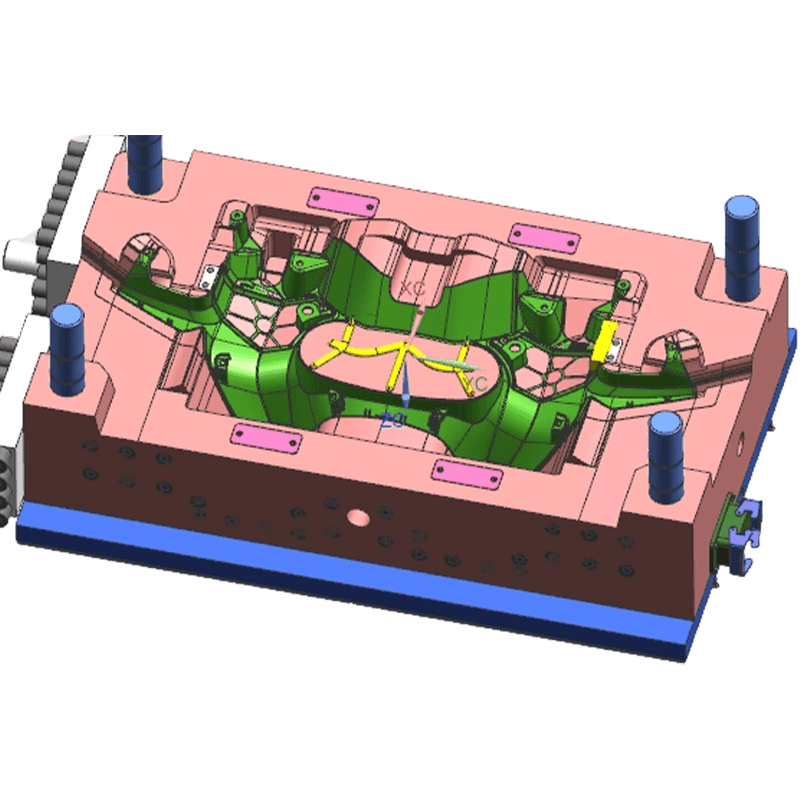 Spritzgussform für Motorrad-Armaturenbrett