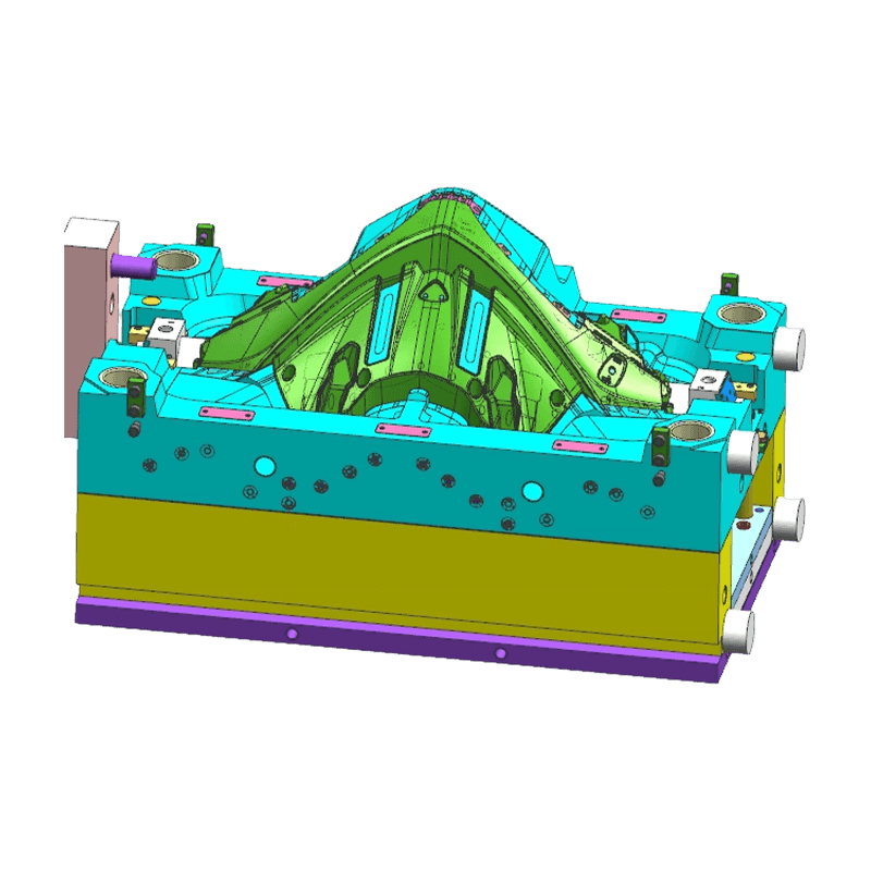 Spritzgussform für Motorrad-Frontverkleidung