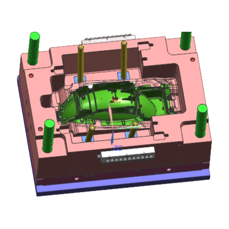Spritzgussform für hinteren Kotflügel eines Motorrads