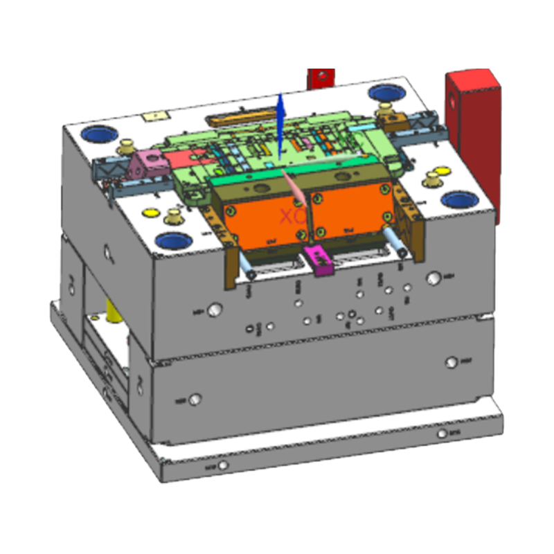 Spritzgussteile für die Rückseite des Druckers