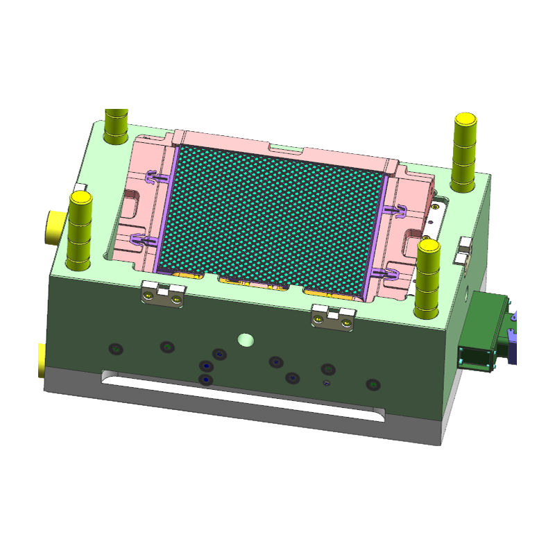 Spritzgussform für Motorrad-Kühlerschutz