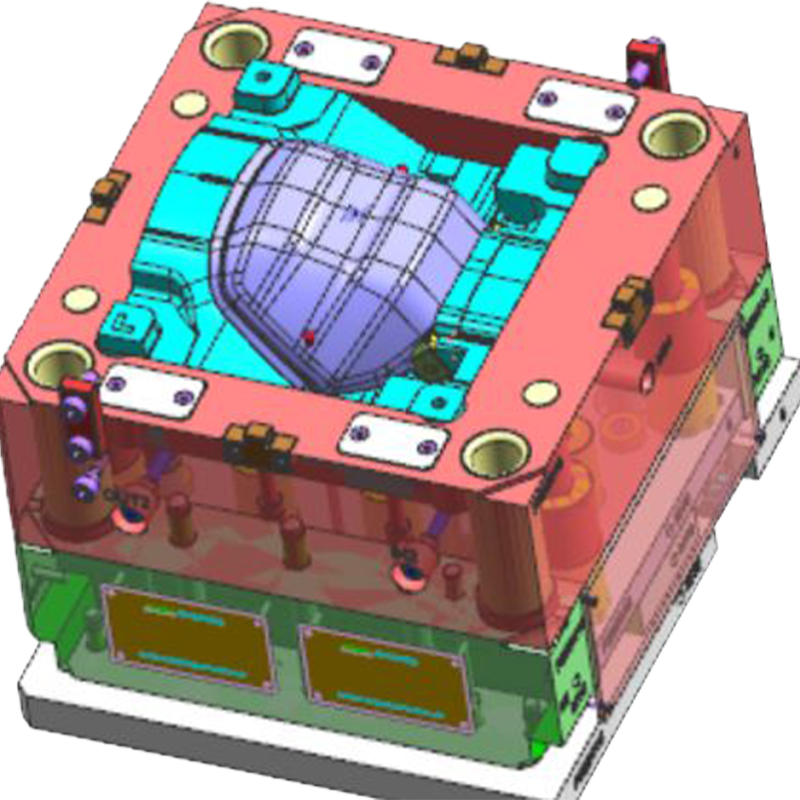 Zweifarbige Spritzgussteile Spritzgussteile