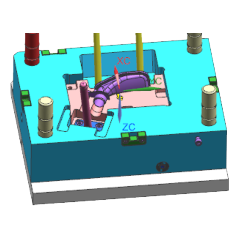 Spritzgussform für Kunststoff-Ölaufnahmesiebe