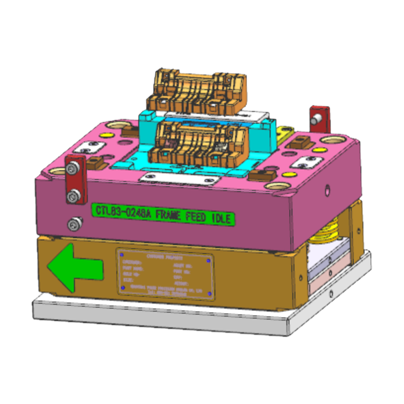 Spritzgussteile für druckerbetriebene Rollenhalter