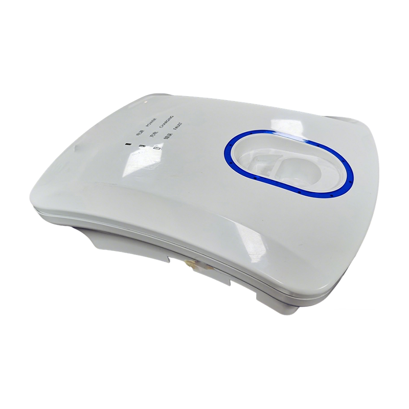 Laden der Pfahlschale mit Siebspritzgussform