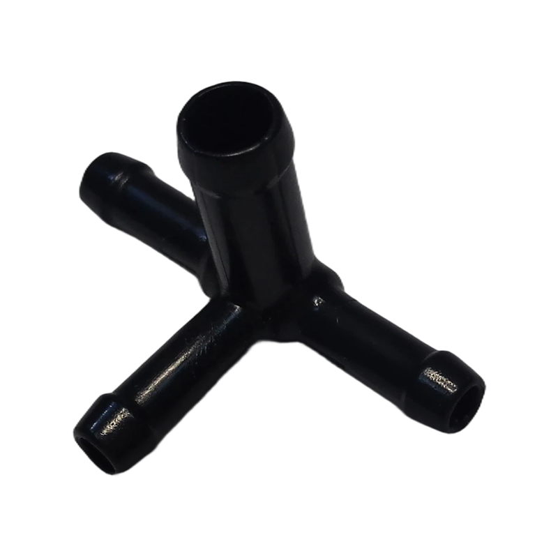 Kunststoff-4-Wege-Verbindungs-Spritzgussteile