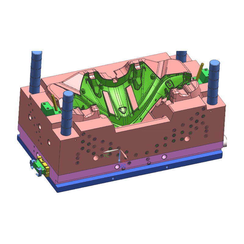 Spritzgussform für Motorrad-Frontverkleidung
