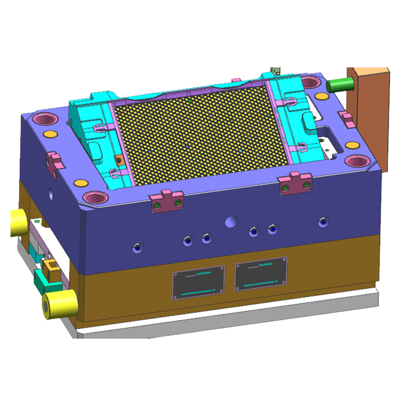 Spritzgussform für Motorrad-Kühlerschutz