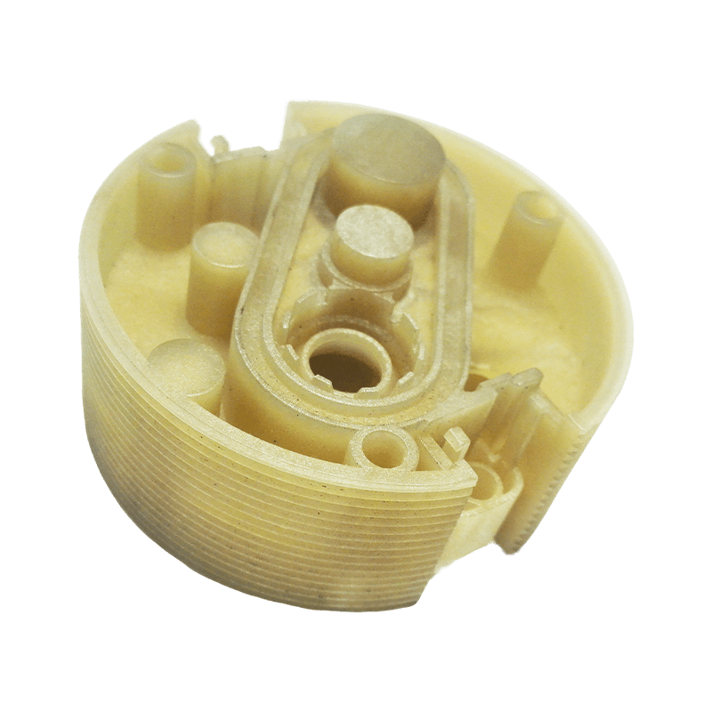 Hochtemperaturbeständige Kunststoff-Spritzgussteile mit Gewinde