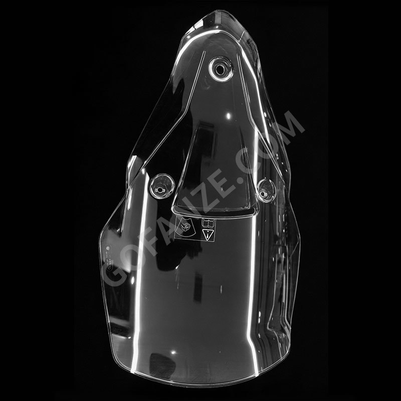 Transparente Spritzgussform für Motorräder
