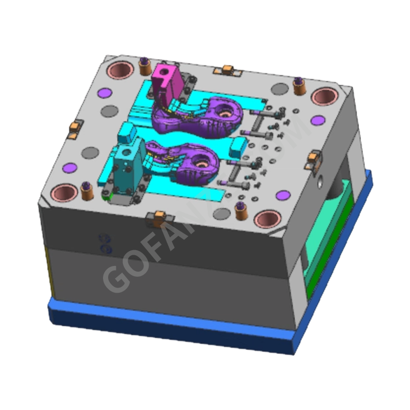Spritzgussform für Roboter-Fußgehäuse
