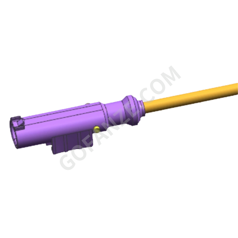 Spritzgussform für Raddrehzahlsensor-Kabelbaum